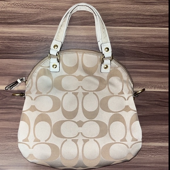 COACH Daisy Monogram Foldover Crossbody Purse - Picture 3 of 16